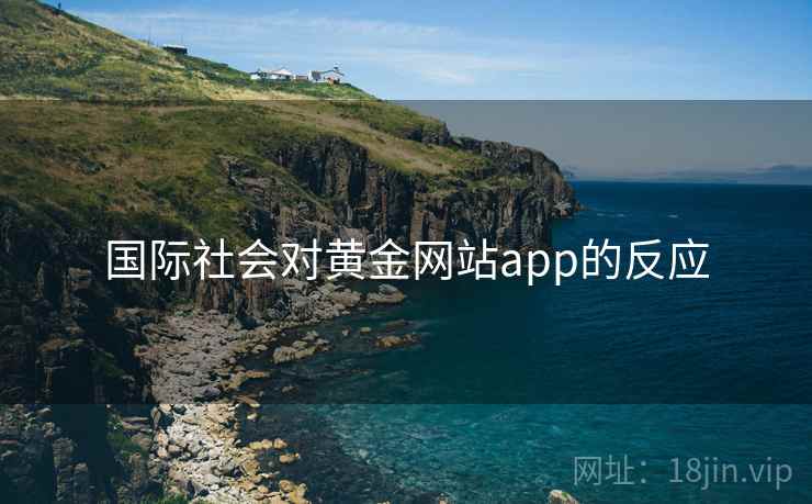 国际社会对黄金网站app的反应